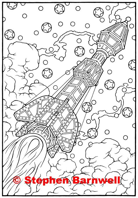 Sci Fi Coloring