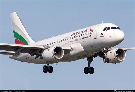 LZ FBB Bulgaria Air Airbus A319 112 Photo By Paul Buchroeder ID