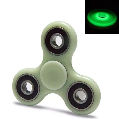 Sei Aufgeregt Nachfolger Athlet Leuchtender Fidget Spinner Einfach