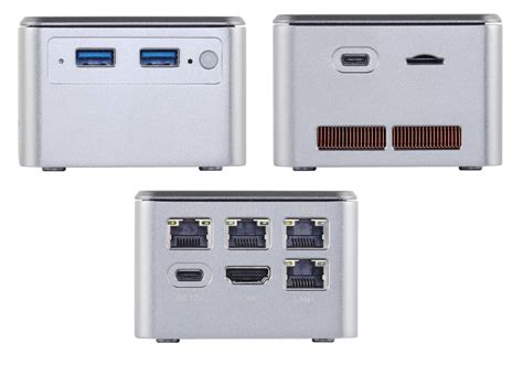 XCY-X66 is a tiny Intel Mini PC with Quad-Port 2.5GbE
