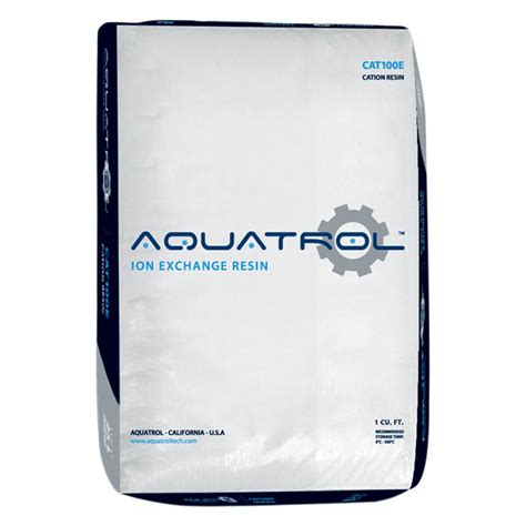 Aquatrol Resina Cationica Cat E Para Suavizador De Agua Filtrashop