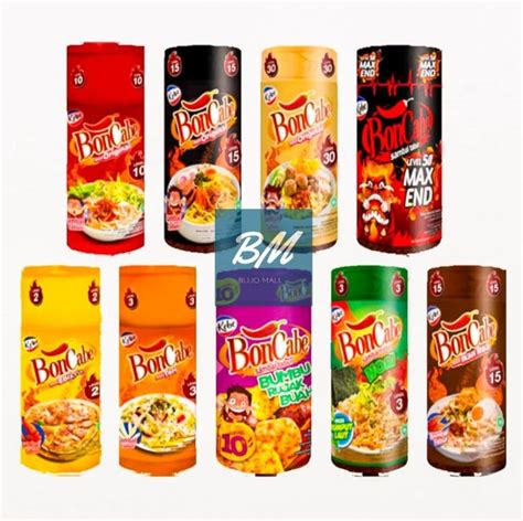 Kobe Boncabe BOTOL Bon Cabe Botol Level 2 3 10 15 30 50 Max End Nori