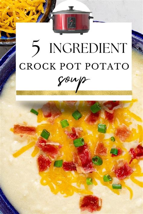 Crock Pot Potato Soup Artofit