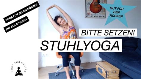 Bitte Setzen Yoga Für Alle Asanas Auf Dem Stuhl Youtube