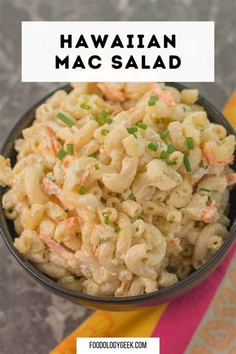 Authentic Hawaiian Macaroni Salad Recipe Just Like The Kind You Get