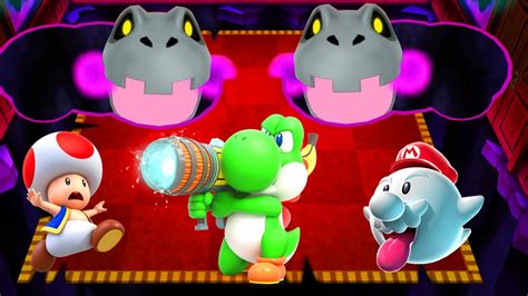 Mario Party Island Tour Lucky Minigames Yoshi Vs Boo Vs Toad Vs