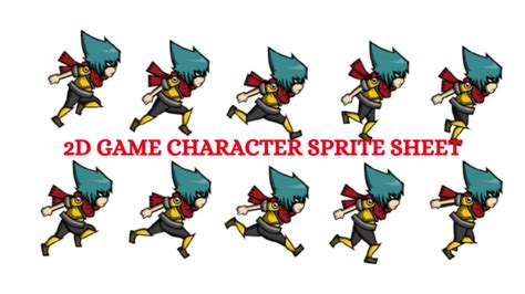 Design sprite, 2d sprite, sprite sheet, pixel art, character design ...