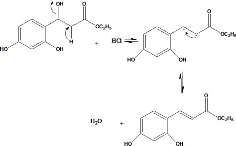 Mechanism of dehydration reaction. | Download Scientific Diagram