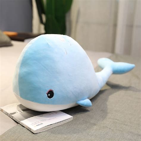 Peluche Baleine G Ante Bleue Douce Pour Dormir Univers Peluche