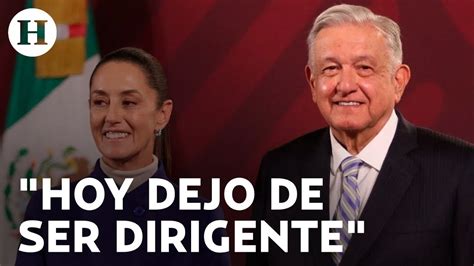 Entregar El Liderazgo Amlo Dar Bast N De Mando A Claudia Sheinbaum