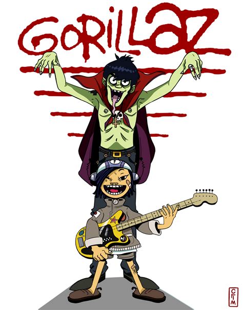 Gorillaz Murdoc And Noodle