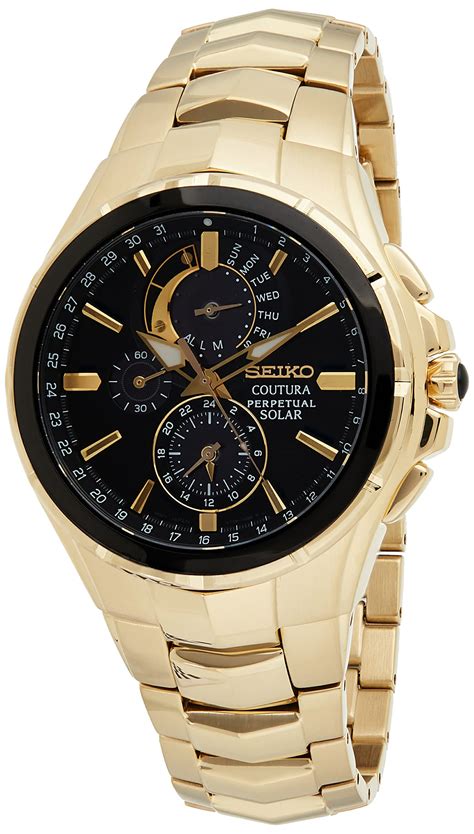 Seiko Coutura Perpetual Calendar Solar Powered Two Tone Ssc P First