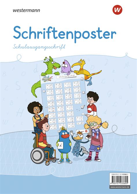 Westermann Unterrichtsmaterialien Grundschule Schriftenposter Sas