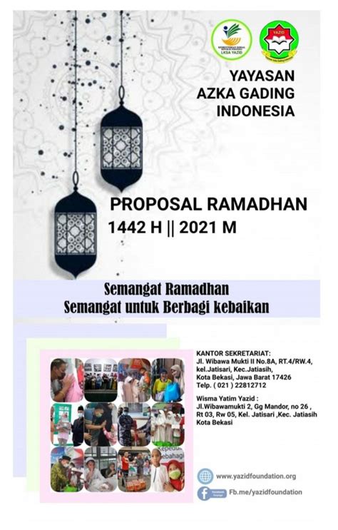 Proposal Kegiatan Ramadhan 1442 H Yayasan Azka Gading Indonesia