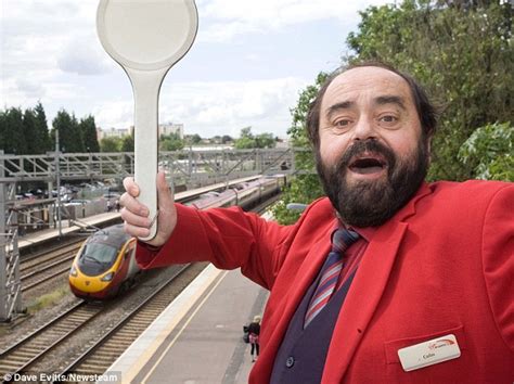 Train Worker And Pavarotti Look A Like Cheers Up Commuters By Bursting