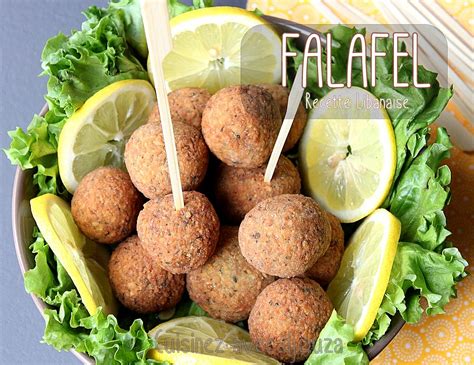 Falafels Libanaises Aux Pois Chiches Recettes Faciles Recettes