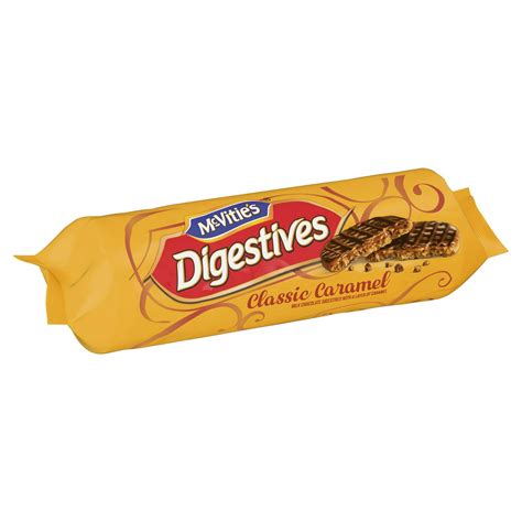 Mcvitie’s Milk Chocolate Digestive Caramels Biscuits Britannia Lk