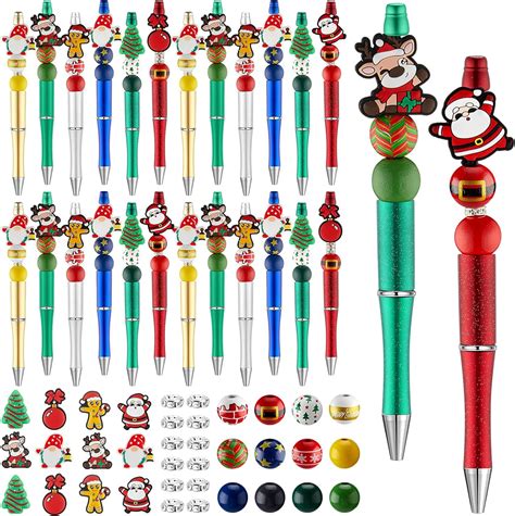 Amazon Ctosree Sets Christmas Beadable Pens Beadable Pens Kit