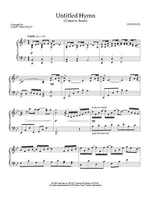 Untitled Hymn Come To Jesus Sheet Music Arrangements Available