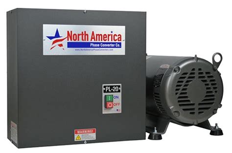 50 Hp North America Rotary Phase Converter Machinery Connection