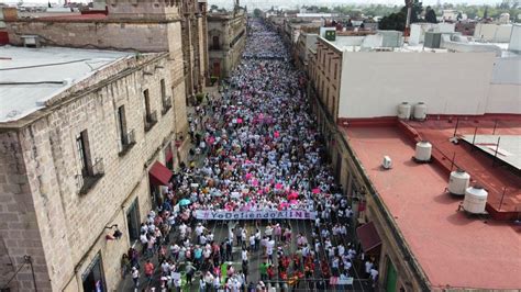 Morelia Da Marcha En Defensa Del Ine Ser Grande E Importante Uc