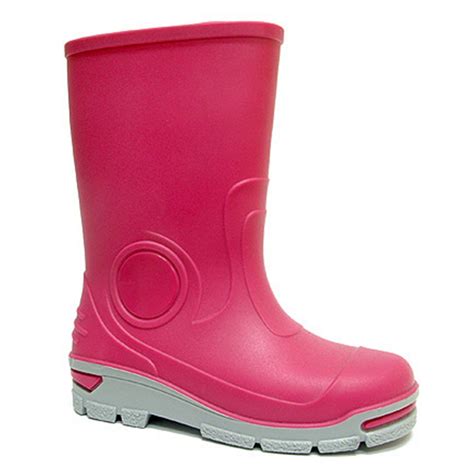 cizme de cauciuc pentru copii roz fuchsia baieti fete  scampro