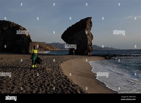 La Playa De Los Muertos At The Cabo De Gata Natural Park It Is