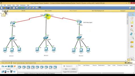 How To Configure Dhcp Relay Agent On Cisco Router Youtube