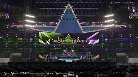 My Custom Wwe Crown Jewel Arena On 2k19 Xbox Cc Gamertag Xunderadarx