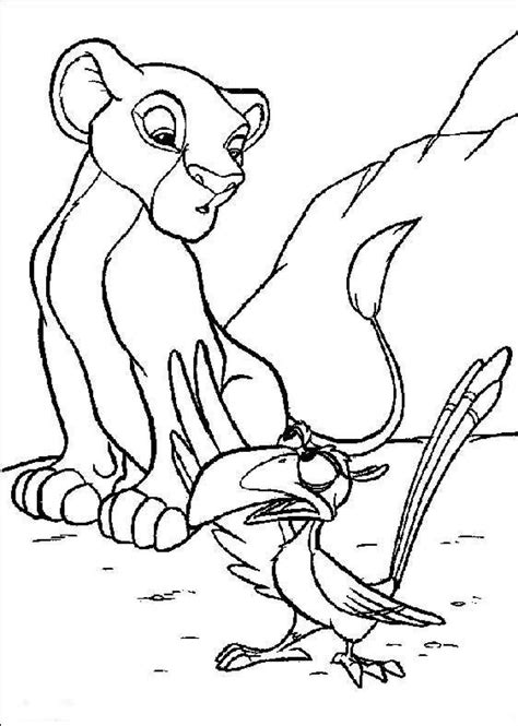 Dessins De Coloriage Simba Imprimer Sur Laguerche Page