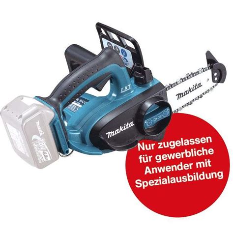 Makita Top Handle Akku Kettensäge DUC122Z 18 V mima de