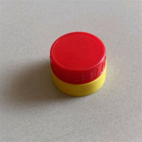 Red And Yellow Round Plastic Bottle Cap For Jars At Rs In Vadodara