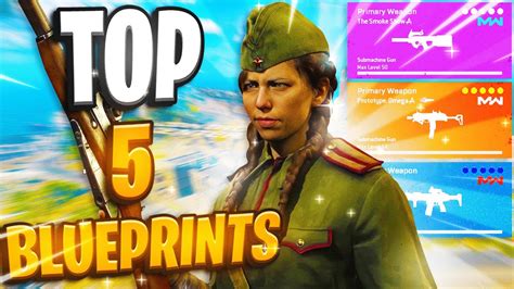 The Top 5 Best Blueprints In Call Of Duty Warzone Best Looking Blueprints In Call Of Duty