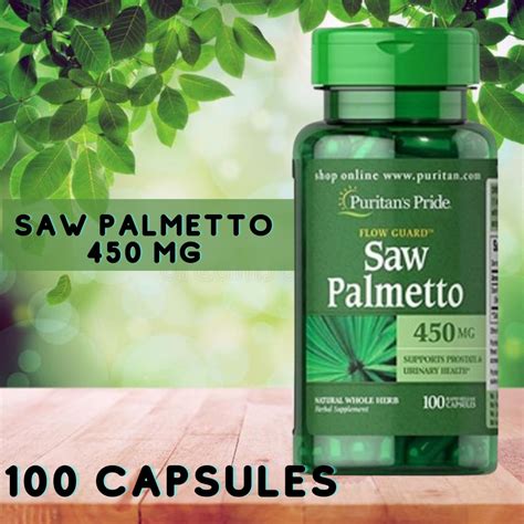 Jual Puritan S Pride Saw Palmetto Mg Capsules Untuk Kesehatan