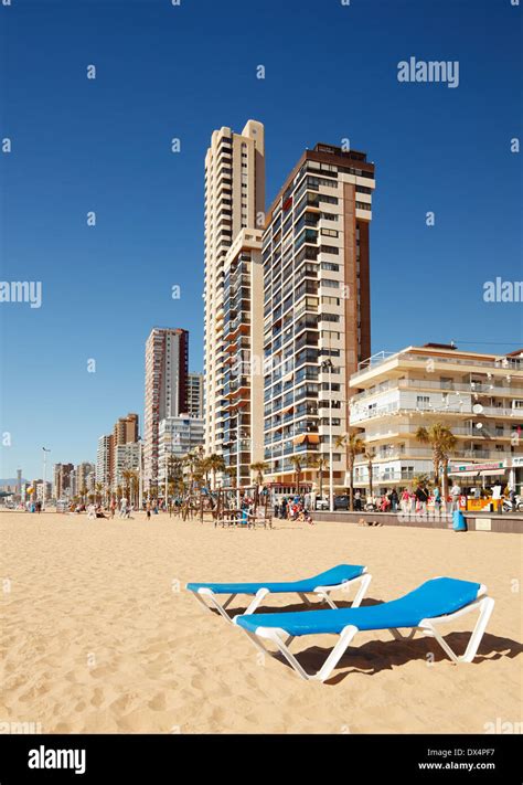 Benidorm Beach High Resolution Stock Photography And Images Alamy