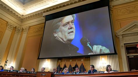 Steven Bannon Contempt Trial Begins After Defying Jan 6 Committee