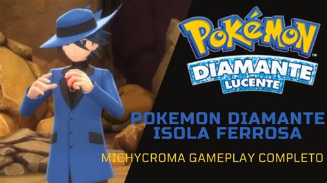 Pokémon Diamante Lucente ITA Ep19 ISOLA FERROSA YouTube