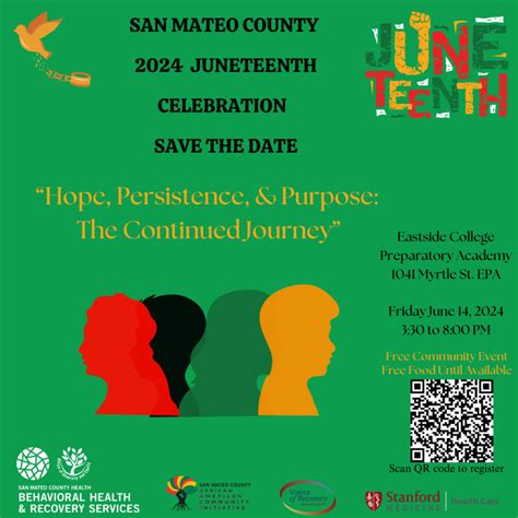 Free Juneteenth Celebration Event Get Healthy San Mateo County