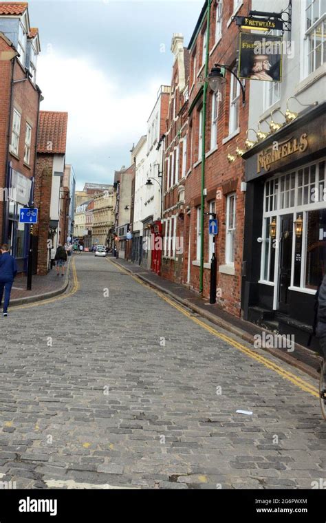 Ye Old Black Boy Public House High Street Kingston Upon Hull Stock