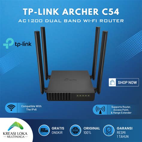 Jual Tp Link Archer C Ac Dual Band Wifi Router Tplink Jakarta