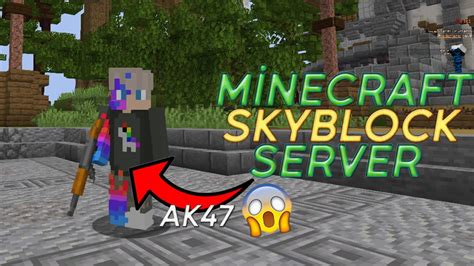 Özel İtemliMinecraft Emek Skyblock Server Sunucu Tanıtımı YouTube