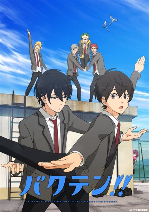 Bakuten!! The New Fuji TV Anime Premieres April 2021