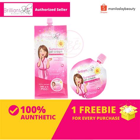 Brilliant Skin Sunscreen Gel Cream 13g Shopee Philippines