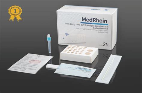 Medrhein Ts G Covid Antigen Schnelltest Von Green Spring Lolly