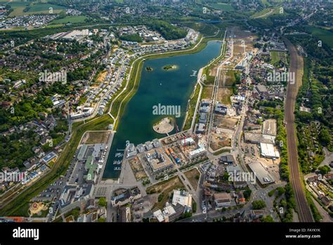 Luftaufnahme Phoenix See Dortmund Emscher Emscher Umbau Ehemaligen