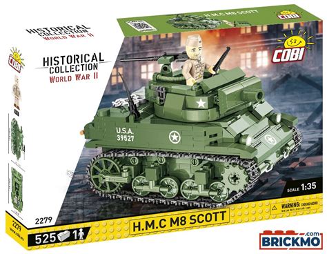 Cobi Historical Collection World War Ii Hmc M Scott Tank