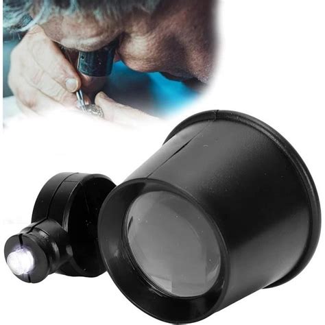 Loupe Led Loupe Pratique Pour Les Yeux Avec Mah Cr Pile