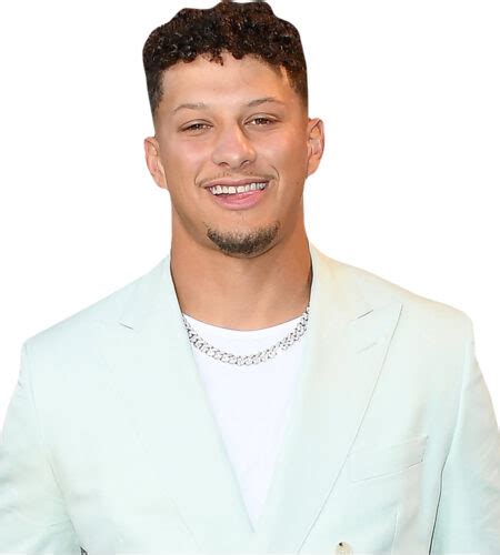 Patrick Mahomes Light Suit Half Body Buddy Celebrity Cutouts