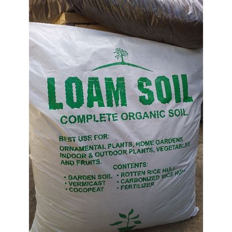 Organic Loam Soil Complete 8 To 9 Kilos Per Bag Shopee Philippines