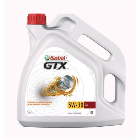 Motoröl CASTROL GTX 5W30 C4 4L für Dacia Fiat Infiniti